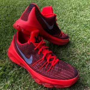 KD 8 'Bright Crimson' Basketball Shoes
